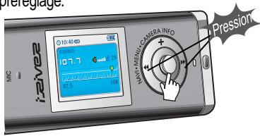 IRIVER IFP-1000 - Programmer une station prééglée manuellement - 3