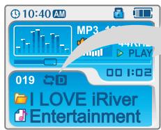 IRIVER IFP-1000 - Mode lecture (mode) - 1