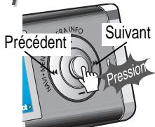 IRIVER IFP-1000 - Pour sélectionner le menu principal - 1