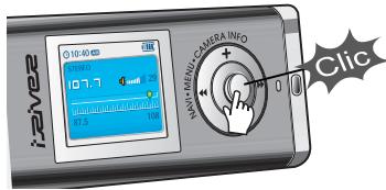 IRIVER IFP-1000 - Programmer une station prégée automatiquement - 1