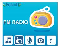 IRIVER IFP-1000 - Écouter la radio FM - 3