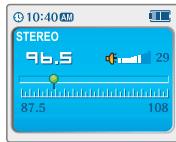 IRIVER IFP-1000 - Recherche automatique de station - 2