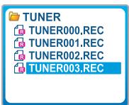 IRIVER IFP-1000 - Pour lire un fichier enregistré - 1