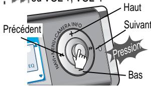 IRIVER IFP-1000 - Accéder au sous-menu - 5