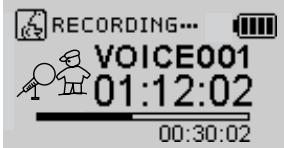 IRIVER IFP-700 - Enregistrement vocal - 7