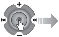 IRIVER IFP-700 - Bouton navi/menu - 1