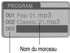 IRIVER IFP-800 - Activation du mode program - 6