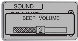 IRIVER IFP-800 - Volume des bips - 1