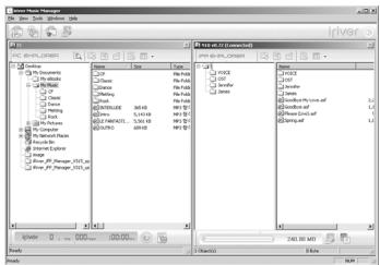 IRIVER N10 - Lancer le logiciel - 1