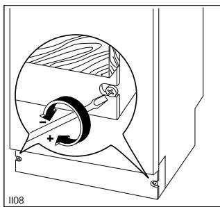 ACEC LVI460N - Réglage du balancement de la porte - 1
