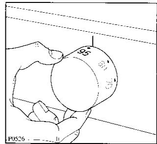 ACEC ML1025 - Choix de la température et mise en route du programme - 1