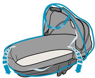 BEBE CONFORT COMPACT SAFETY CARRYCOT - Compact Safety Carrycot - 58