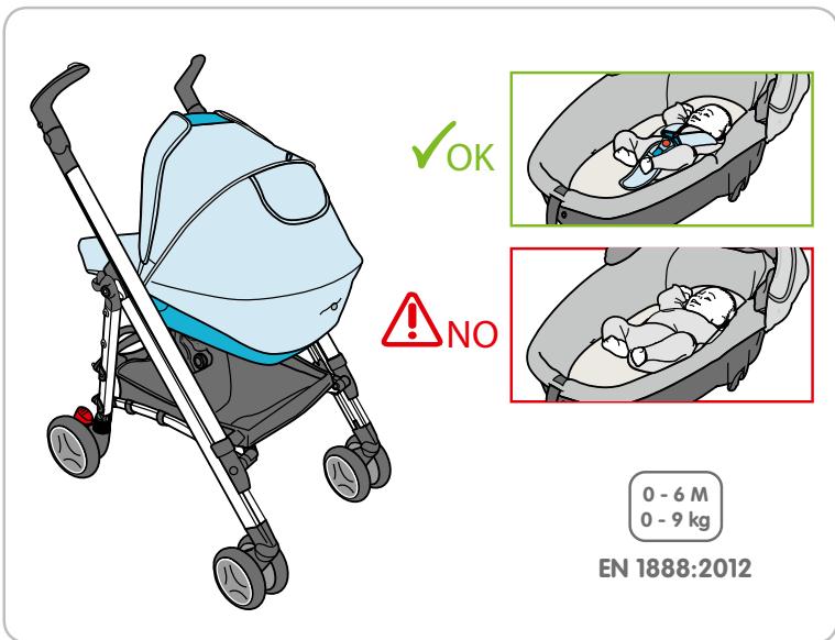 BEBE CONFORT COMPACT SAFETY CARRYCOT - HU - 65
