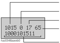 ASCOM ASCOTEL 200 - Sélection d'une seule unité radio à mesurer ("Affichage 1") - 1