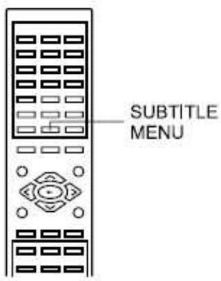 DUAL DVD-900 - Menu des sous-titres - 1