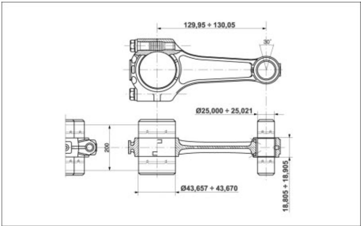 MOTO GUZZI NEVADA CLASSIC 750 IE - CONTROLE DES JEUX DE BIELLE - 1