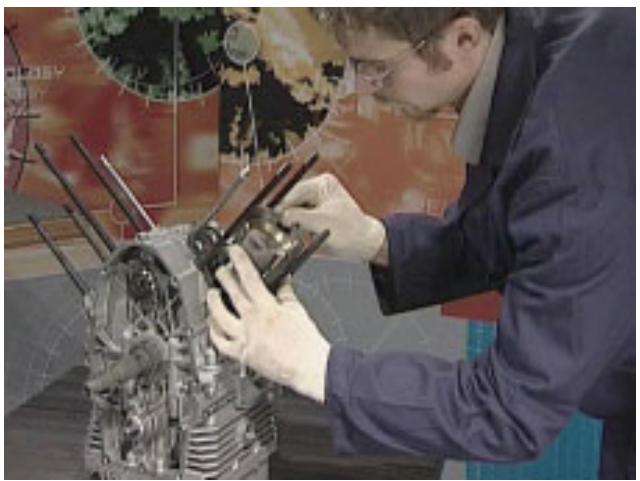 MOTO GUZZI NEVADA CLASSIC 750 IE - MONTAGE DES CYLINDRES - 3