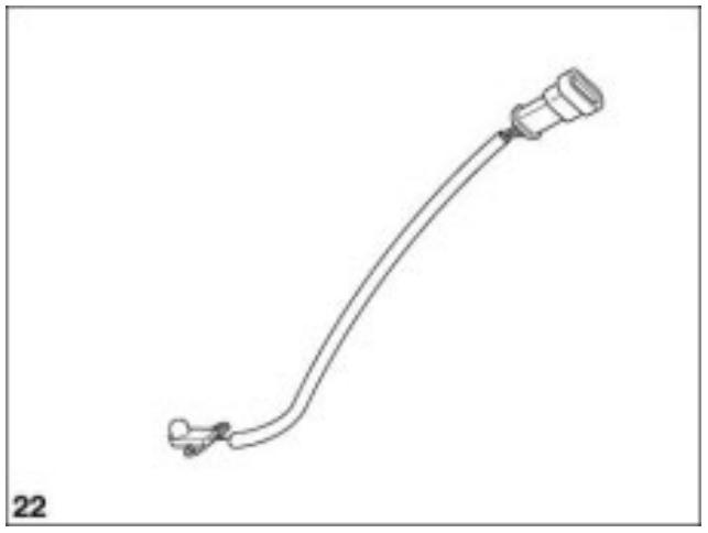 MOTO GUZZI NEVADA CLASSIC 750 IE - CAPTEUR DE L'AIR TABLEEAU DE BORD - 1