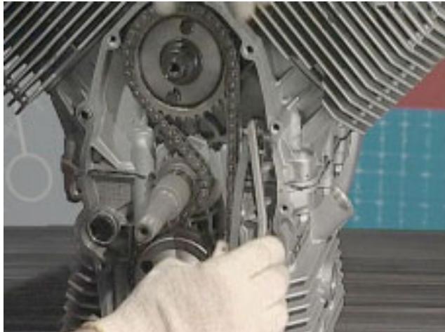 MOTO GUZZI NEVADA CLASSIC 750 IE - REMONTAGE DE LA DISTRIBUTION - 9