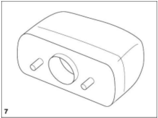 MOTO GUZZI NEVADA CLASSIC 750 IE - PHARE ARRIÈRE - 1