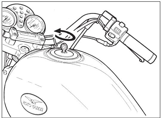 MOTO GUZZI CALIFORNIA CLASSIC - Gear change pedal (fig. 6) - 1