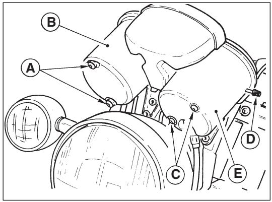 MOTO GUZZI CALIFORNIA CLASSIC - Revolution counter (Fig. 31) - 1