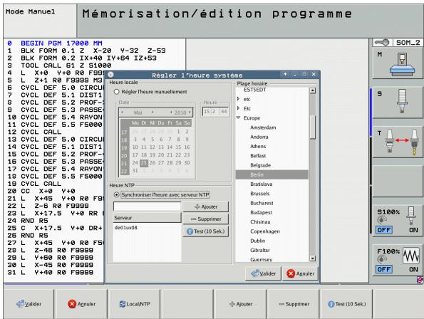 HEIDENHAIN ITNS 530 - Effectuer la configuration - 3