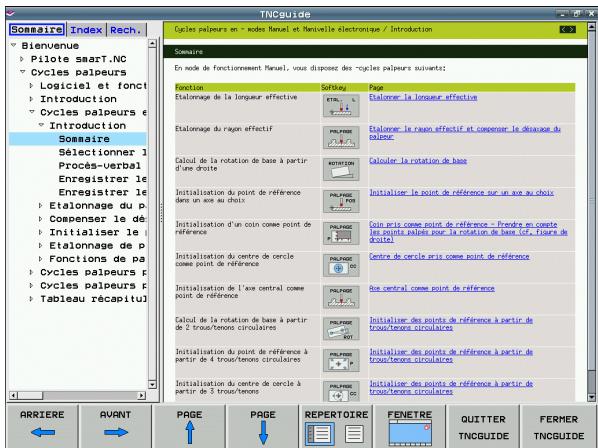 HEIDENHAIN ITNS 530 - Appeler le TNCguide - 2