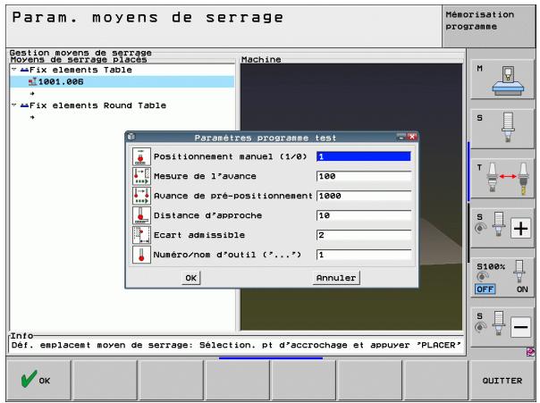 HEIDENHAIN ITNS 530 - Vérifier la position du matériel de serrage mesuré - 3