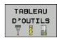 HEIDENHAIN ITNS 530 - Le tableau d'outils TOOL.T - 1