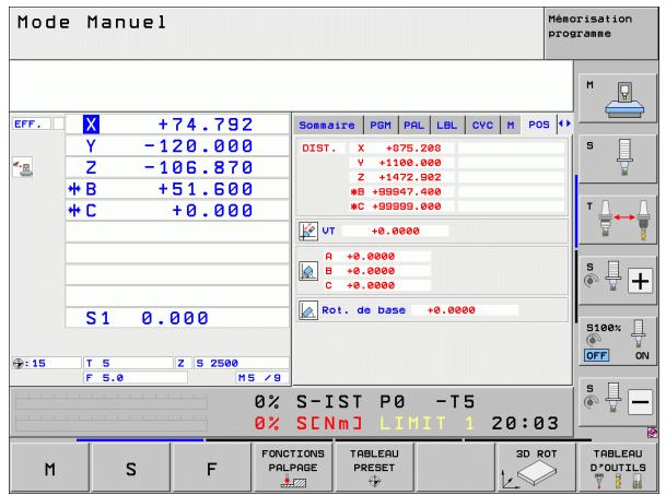 HEIDENHAIN ITNS 530 - Mode Manuel et Manivelle électronique - 1