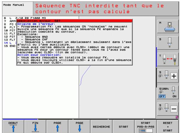 HEIDENHAIN ITNS 530 - Afficher l'aide - 1