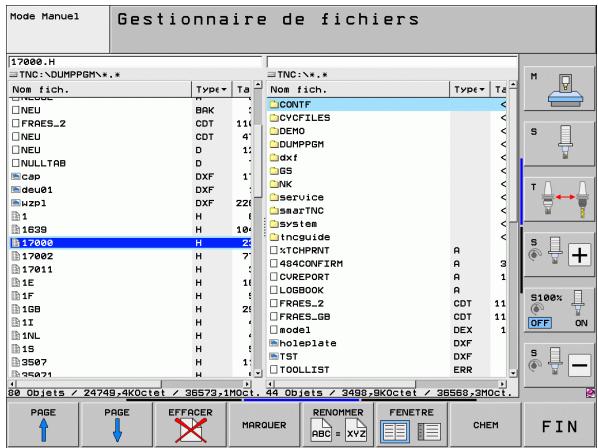 HEIDENHAIN ITNS 530 - Transfert des données vers/à partir d'un support externe de données - 8