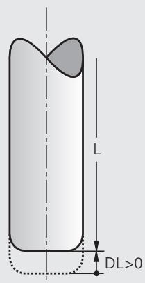 HEIDENHAIN ITNS 530 - Utilisation d'autres outils : valeurs Delta - 1