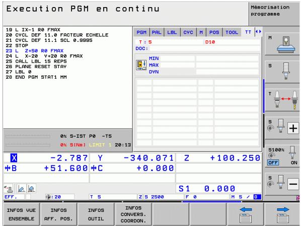 HEIDENHAIN ITNS 530 - Conversion de coordonnées (onglet TRANS) - 1