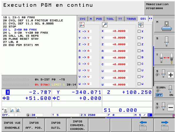 HEIDENHAIN ITNS 530 - Softkey Signification - 1