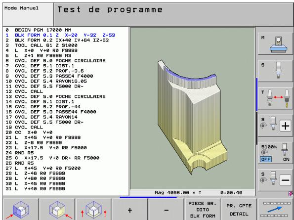HEIDENHAIN ITNS 530 - Modifier l'agrandissement de la découverte - 3