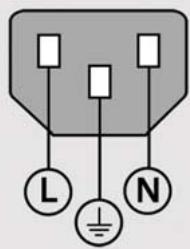 HEIDENHAIN ND 1400 QUADRA-CHEK - Cableado del conductor de alimentacion - 1