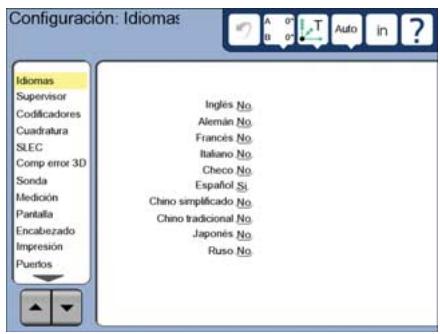 HEIDENHAIN ND 1400 QUADRA-CHEK - Visualizar el menu ajustes - 2