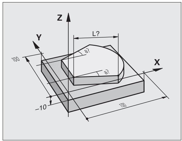 HEIDENHAIN TNC 620 - Définir l'angle compris entre deux arêtes de la pièce - 2