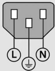 HEIDENHAIN ND 1100 - Power connector wiring - 1