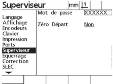 HEIDENHAIN ND 1100 - Introduire le mot de passe - 1