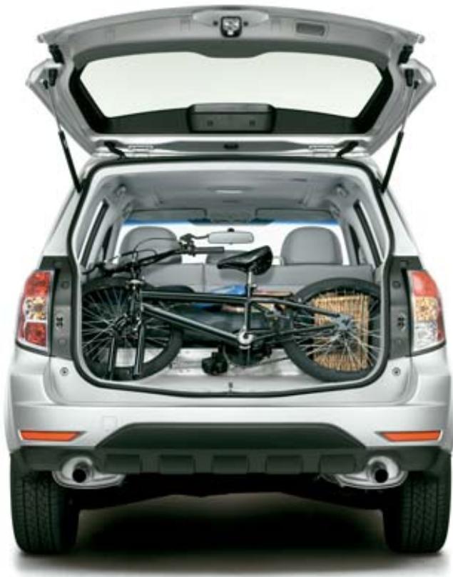 SUBARU FORESTER - Configuration des sièges - 1