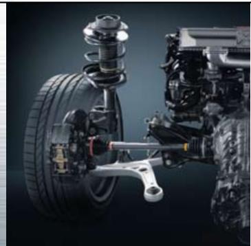 SUBARU IMPREZA WRX STI - Système de suspension avant à éléments inversés - 1