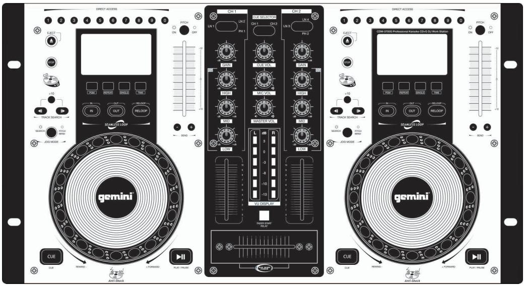 GEMINI CDM-3700G - AUSGANGE: - 1