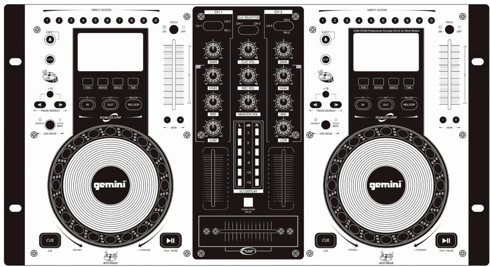 GEMINI CDM-3700G - CDM-3700G - 1