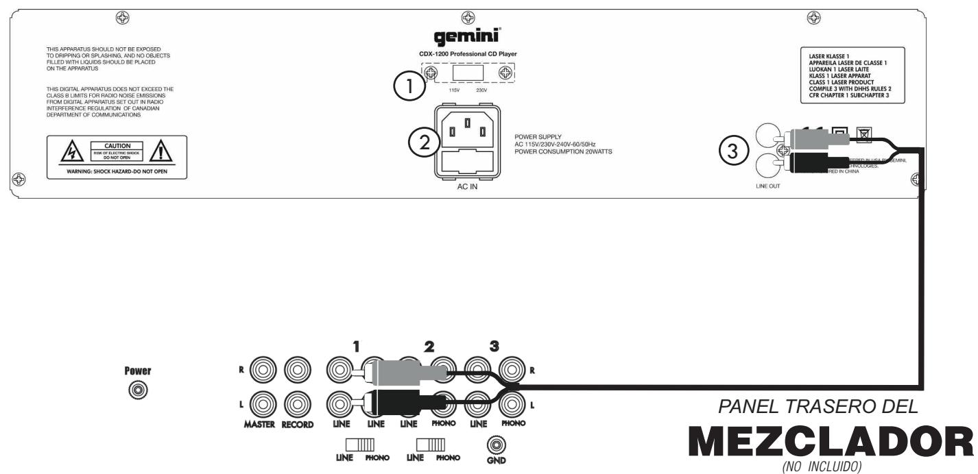 GEMINI CDX-1200 - POR FAVOR LEA ANTES DE UTILizar, INSTRUCCIONES IMPORTANTES DE SEGURIDAD - 12