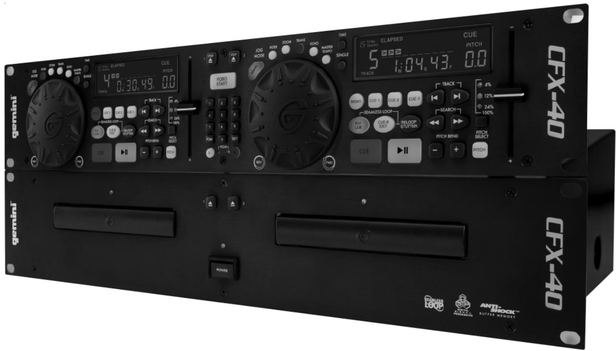 GEMINI CFX-40 - ACCESORIOS: - 1