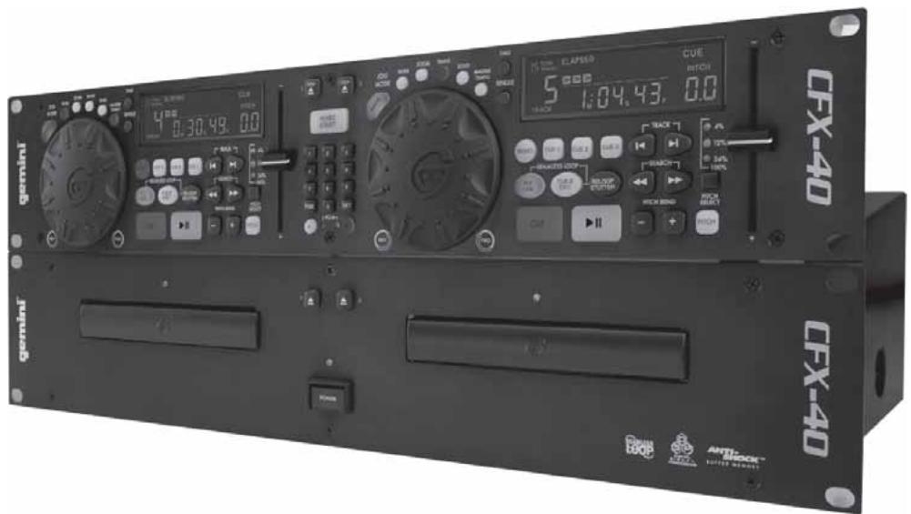 GEMINI CFX-40 - ACCESSIONS: - 1