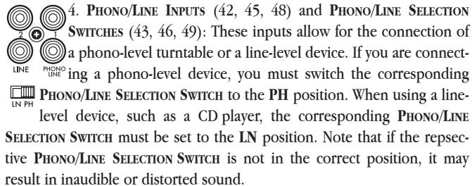 GEMINI CS-02 - CONNECTIONS / SETUP: - 4